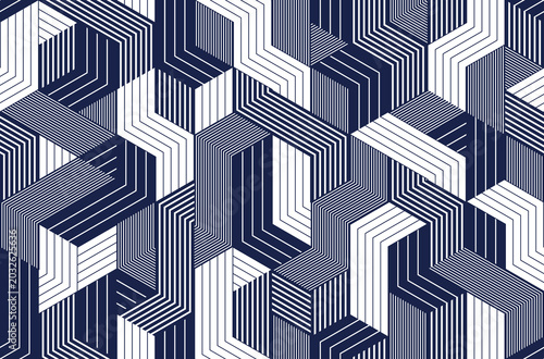 3D cubes seamless backgroun...