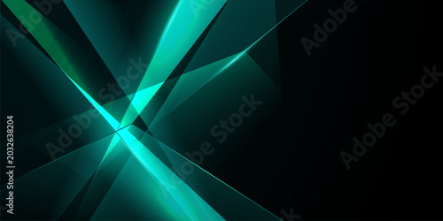 Abstract geometric background and modern technology background. Vector illustration.
