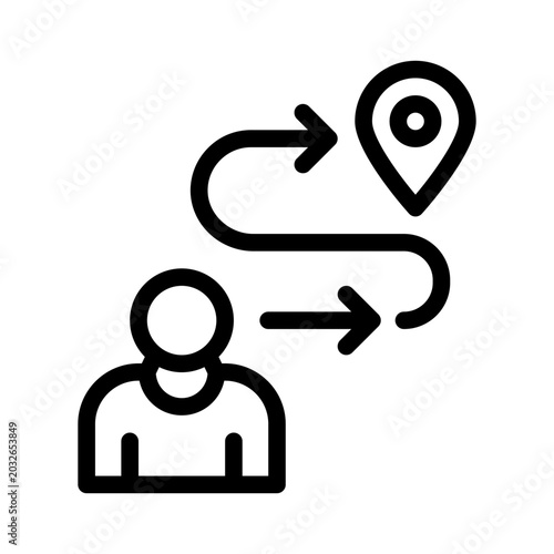 customerjourney line icon