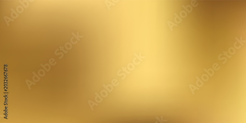 Abstract gold foil leaf texture, glass effect background vector simple