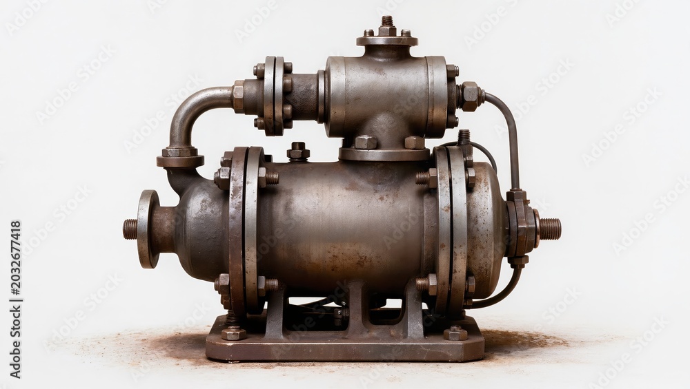 Fototapeta premium Industrial Vacuum Pump System