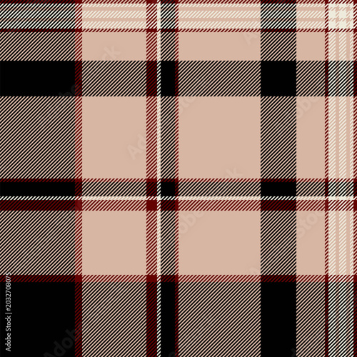 Billede på lærred Book plaid texture check, nobility seamless background textile