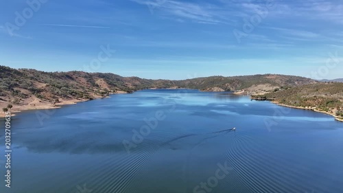 Spectacular aerial footage of Split Rock Dam NSW Australia