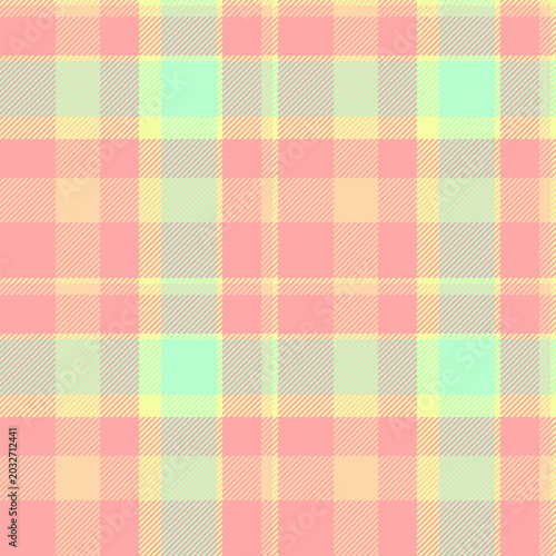Proud pattern fabric tartan, place texture vector textile. Form background check plaid seamless in red and orange colors.