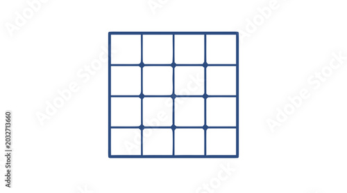 Grid pattern of intersecting lines.