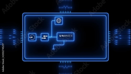 Unified Platform Dashboard Interface Representing Connected Systems, Enterprise Integration and Digital Workflow Management