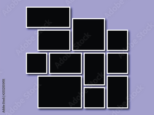 modern photo template