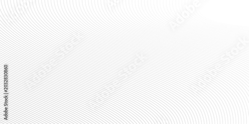 Tableau sur toile Vector Illustration of the gray pattern of lines abstract background