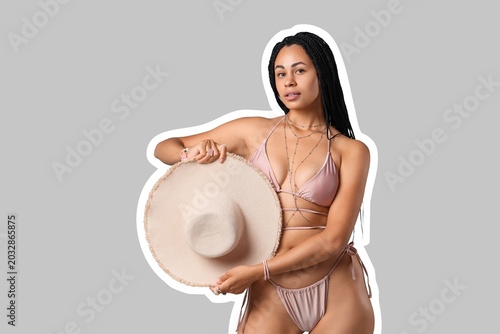 Sexy young African-American...