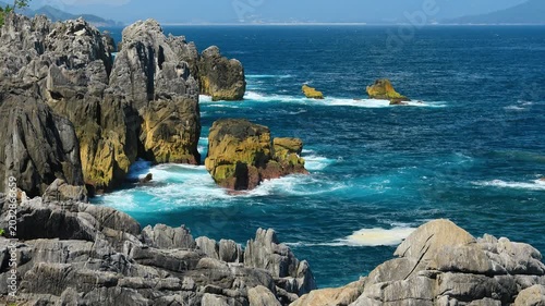 岩手県　巨釜半造の海岸