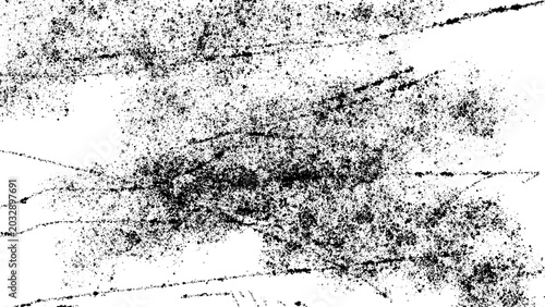 Photos Abstract black Scratch & Scruff Textures for charcoal effect on transparent back