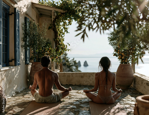 Meditazione e Yoga Terrazza sul Mare Mediterraneo