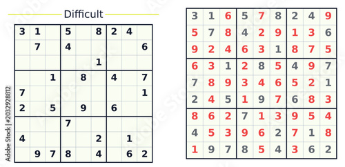 Foto Sudoku Activity Book Page