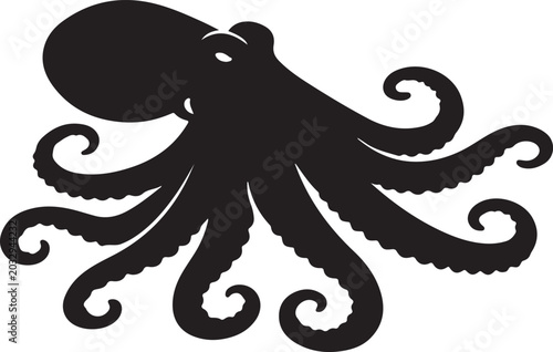 octopus vector