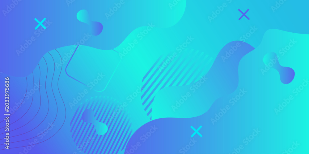 Naklejka premium Abstract Fluid 3D Background with Liquid Modern Shapes . Isolated Vector Elements.