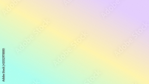 Schilderij op canvas Soft pastel gradient background in harmonious color transition