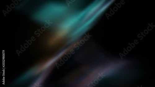 Abstract teal and dark gradient background featuring soft glowing light streaks and smooth fluid motion patterns for modern digital design and creative projects