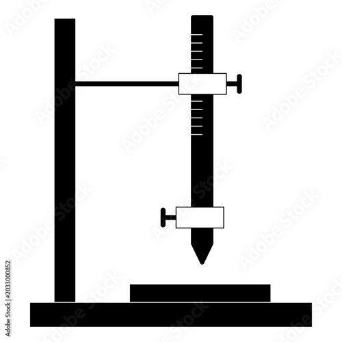 Tablou pe pânză Burette for chemical experiments in the laboratory