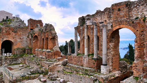 Φωτογραφία Teatro Greco-Romano  in Taormina auf Sizilien