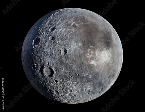 detailed view of mercury s rocky surface with craters and texture cut out