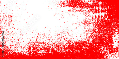 Photos Red abstract grunge paint splash background with blood ink splatter texture wint