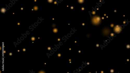 Golden bokeh awards background loop animation
Animation footage with light leakage effect, 