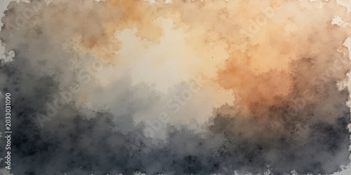 Foto Old paper grunge background with cloudy sky texture, smoke, fog, mist and abstra
