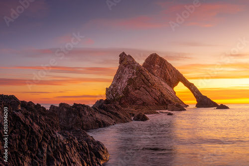 Εκτύπωση καμβά Bowfiddle Rock - Scotland