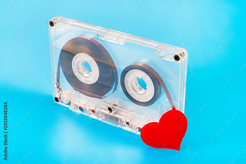Φωτογραφία Audio Cassette with a Heart
