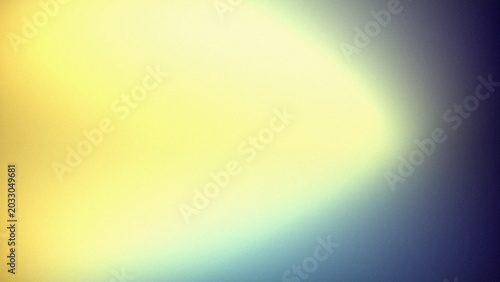 Bild auf Leinwand Abstract gradient background with soft, diffused light transitions from bright yellow to deep blue, creating a gentle and atmospheric effect