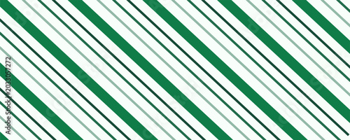 Fotografie Vintage green candy cane stripes Christmas holiday Vector Pattern