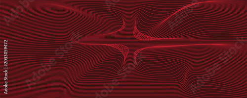 Tableau sur toile Contemporary technology cover design set
