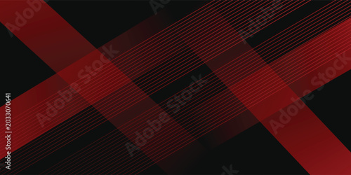 Vászonkép Halftone dots red and blue color pattern gradient grunge texture background