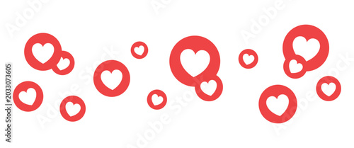 Photos Social Media Reaction Emoji Icon Set – Like, Love, Laugh & Live Stream Engagemen