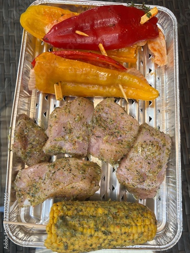 grilled pork ribs