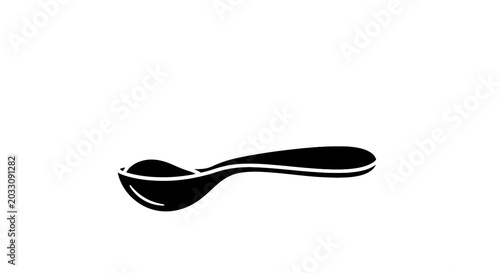 Canvastavla Spoon Utensil Eating Dining Silverware.