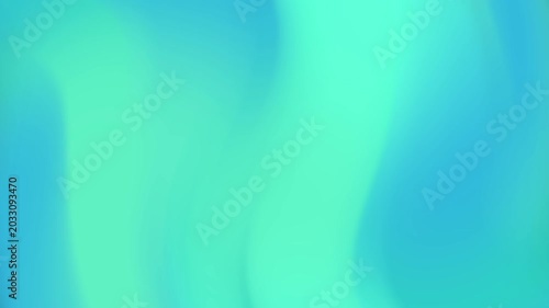 Mint Cyan Smooth Gradient Abstract Background Animation