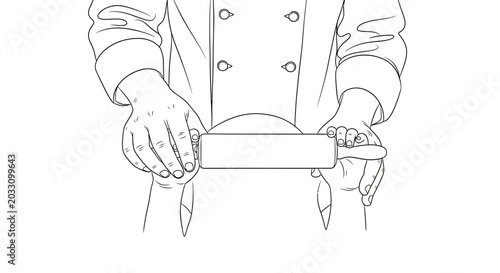 Photos A professional chef using a wooden rolling pin to flatten dough in a kitchen
