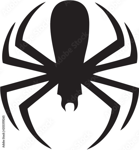 Принти на полотні black spider.eps