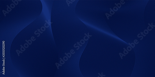 Premium background design with diagonal dark blue lines pattern. Vector horizontal template for digital luxury business banner