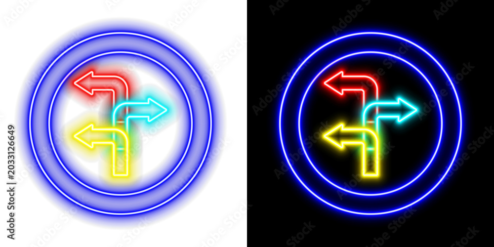 Obraz premium Route Indicator Transparent PNG Icon Design
