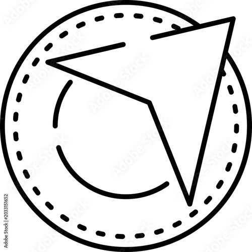 Navigation Pointer Icon
