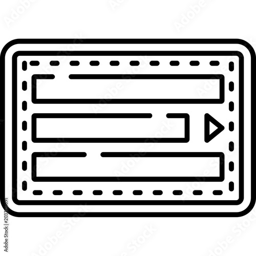Sidebar Navigation Icon