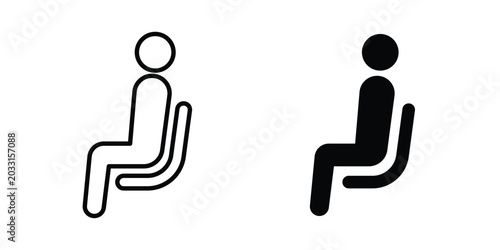 Person seat icon