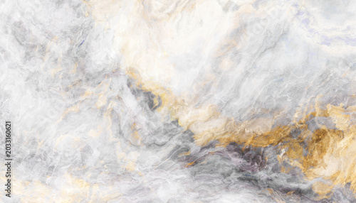 White Gray Onyx Marble Texture with Gold Veins