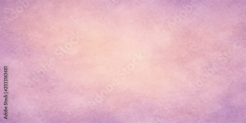 Canvastavla Pink watercolor grunge paper texture background with soft vintage abstract paint