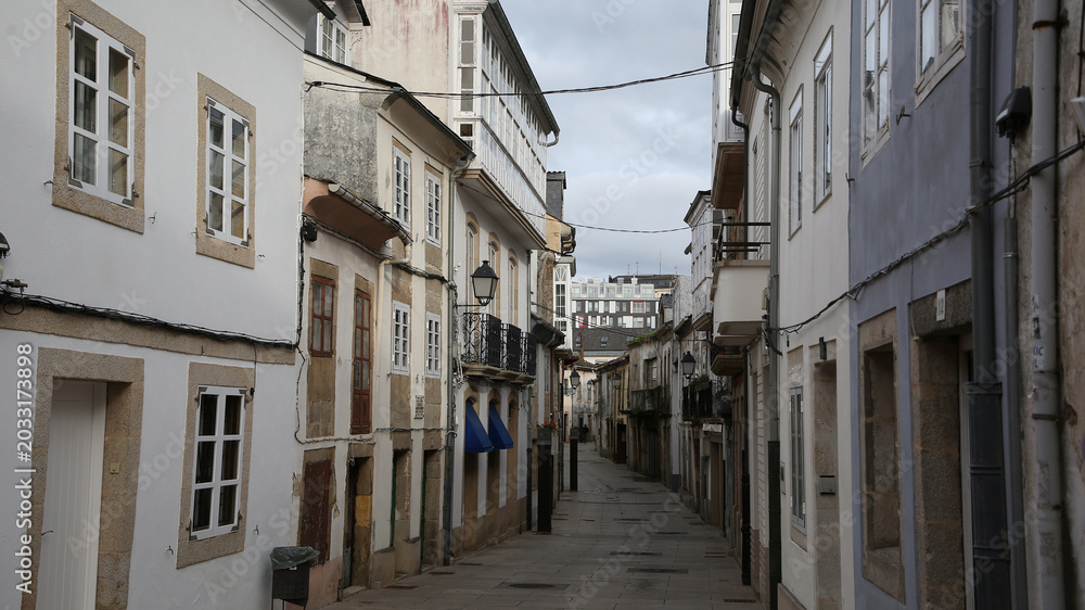 Naklejka premium Villalba, Lugo, Galicia, España