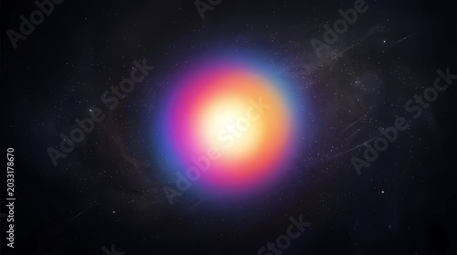 Colorful gradient vector modern fresh background dark