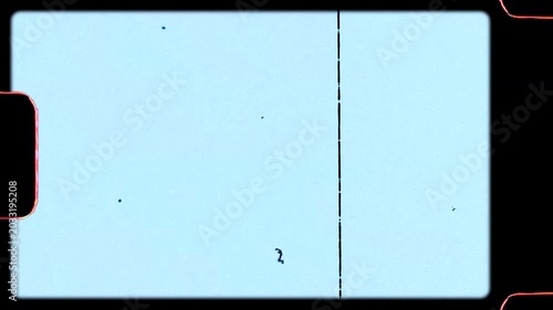Super 8mm old film frame
