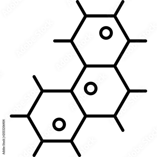 Enzymatic Reaction Icon